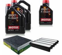 MANN-FILTER Inspección Set Motul 10L Para Toyota Land Cruiser 200 4.7 V8 4.5