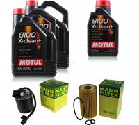 MANN-FILTER Inspección Set Motul 11L 5W-30 Para Mercedes-Benz C-Klasse T-Model