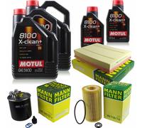 MANN-FILTER Inspección Set Motul 12L 5W-30 Para Mercedes-Benz Sprinter 3-T