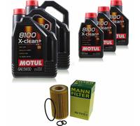 Mann-Filter Inspección Set Motul 13L 5W-30 para Mercedes-Benz Clase C T-Model