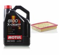 Mann-Filter Inspección Set Motul 5L 5W-30 para Opel Corsa Mk . I 1.4i