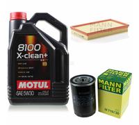 MANN-FILTER Inspección Set Motul 5L 5W-30 Para VW Corrado 2.0i 16V 1.8