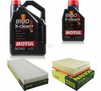 MANN-FILTER Inspección Set Motul 6L 5W-30 Para Audi A4 1.6 1.8 VW Passat