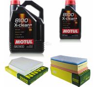 MANN-FILTER Inspección Set Motul 6L 5W-30 Para Audi A4 Avant 2.0 TDI 1.8 TFSI
