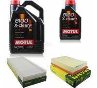 MANN-FILTER Inspección Set Motul 6L 5W-30 Para Audi Cabriolet 2.6 2.0 E 1.8 80