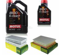 MANN-FILTER Inspección Set Motul 6L 5W-30 Para BMW 2 Active Tourer 218i 218d