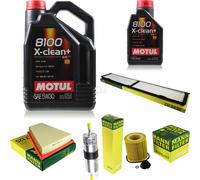 MANN-FILTER Inspección Set Motul 6L 5W-30 Para BMW X1 xDrive20i sDrive20i