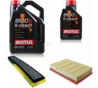 MANN-FILTER Inspección Set Motul 6L 5W-30 Para BMW X3 2.0i xDrive20i