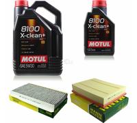 MANN-FILTER Inspección Set Motul 6L 5W-30 Para Land Rover Discovery IV 2.7 TD