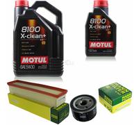 MANN-FILTER Inspección Set Motul 6L 5W-30 Para Nissan Kubistar Kasten 1.5 dCi