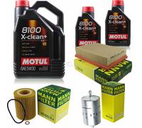 MANN-FILTER Inspección Set Motul 7L 5W-30 Para BMW 3er Cabriolet 320i