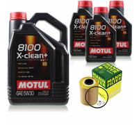 Mann-Filter Inspección Set Motul 8L 5W-30 para BMW 3er Cabriolet 320i 328i