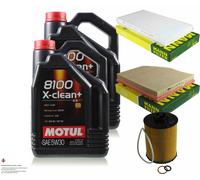 MANN-FILTER Inspección Set Motul 9L 5W-30 Para BMW 6er Cabriolet 650i 550i