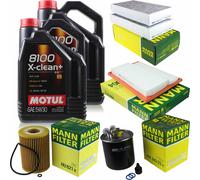 MANN-FILTER Inspección Set Motul 9L 5W-30 Para Mercedes-Benz R-Klasse