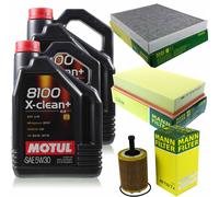 MANN-FILTER Inspección Set Motul 9L 5W-30 Para VW Multivan V 2.5 TDI 1.9