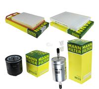 MANN-FILTER Inspección Set Para VW Lupo 6X1 6E1 Seat Ibiza III 6K1