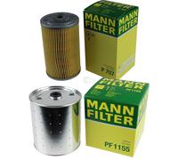 MANN-FILTER Juego De Filtros Aceite Combustible para Mercedes-Benz clase S