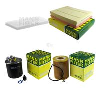MANN-FILTER Juego De Filtros Del Paquete Inspección para Mercedes Benz Sprinter