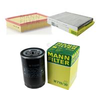 MANN-FILTER Kit para Seat Córdoba 6K1 6K2 2.0i 16V Inca 6K9 1.6i 6K5 1.8i VW