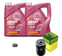 Mann-Filter Mantenimiento mannol 10L Energía 5W-20 para Porsche 911 Cabrio