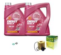 Mann-Filter Mantenimiento mannol 10L Energía 5W-20 para Toyota Rav 4 IV 2.5