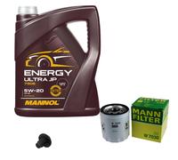 Mann-Filter Mantenimiento mannol 5L Energía 5W-20 para Jeep Compass 2.4 4x4