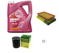 Mann-Filter Mantenimiento mannol 5L Energía 5W-20 para Nissan Serena 1.6 1.6i