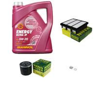 Mann-Filter Mantenimiento mannol 5L Energía Ultra JP 5W-20 para Kia Cerato II