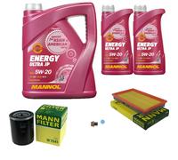 Mann-Filter Mantenimiento mannol 7L Energía 5W-20 para Nissan Serena 1.6