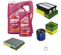 Mann-Filter Mantenimiento mannol Energía 5W-20 6L para Kia Sportage 2.0