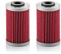 MANN-FILTER MH 55 Filtro de aceite - para Motocicletas (Paquete de 2)