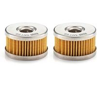 MANN-FILTER MH 69 Filtro de aceite - para Motocicletas (Paquete de 2)