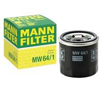 MANN-FILTER, MW 64/1 Filtro de aceite | Para motocicletas, alto rendimiento de filtración, protección óptima del motor, junta de alta calidad, tecnología OE genuina