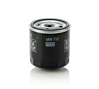Mann Filter Filtro de aceite MW712 para motocicletas amarillo 36