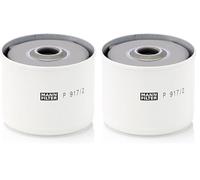 MANN-FILTER P 917/2 x Filtro de combustible - para Aplicaciones fuera de autopista (Paquete de 2)