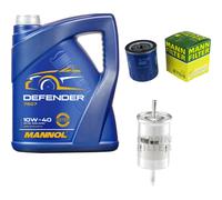 MANN-FILTER Paquete de inspección 5L MANNOL Defender 10W-40 para Peugeot 206