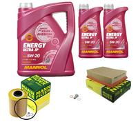 MANN-FILTER Paquetes de inspección MANNOL 7 L Energía 5W-20 para BMW Serie 3
