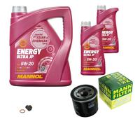 MANN-FILTER Paquetes De Inspección MANNOL 7 L Energía 5W-20 Para Mazda 3 1.6 1.4