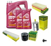 MANN-FILTER Paquetes De Inspección MANNOL 7 L Energy 5W-20 Para Ford Mondeo III
