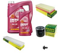 MANN-FILTER Paquetes De Inspección MANNOL Energy 5W-20 6L Para Ford Mondeo III