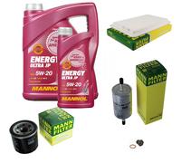 MANN-FILTER Paquetes De Inspección MANNOL Energy 5W-20 6L Para Mazda 3 1.6 1.4