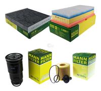 MANN-FILTER Para Toyota Verso S _P12_ 1.4 D-4D Yaris SCP9_ NSP9_ KSP9_ NCP9_