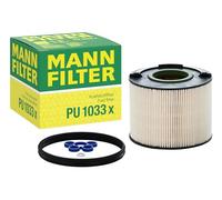 Mann Filter Filtro de combustible PU 1033 x para automóviles