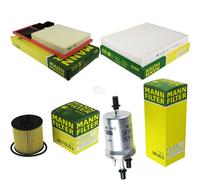 MANN-FILTER Set 542 1.6 Combi 545 Roomster 5J Para VW Polo 9N 16V