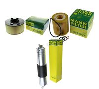 MANN-FILTER Set Aire Aceite Combustible para BMW 3er Coupé E46 316Ci 318 Cabrio