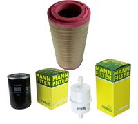 MANN-FILTER Set Aire Aceite Combustible para Iveco Daily III Bus Caja / Familiar