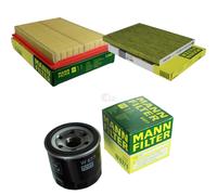 MANN-FILTER Set Aire Habitáculo Aceite para Nissan X-Trail T31 2.5 4x4 10151823