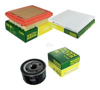 MANN-FILTER Set Aire Habitáculo Aceite para Suzuki Jimny FJ 1.5 Ddi 4WD 10152435