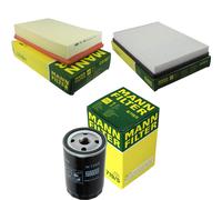 MANN-FILTER Set Aire Habitáculo Aceite para VW Passat 3A2 35I 2.0 16V 1.8 Syncro