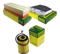 MANN-FILTER Set Aire Interior Aceite Para Yeti 5L 2.0 TDI 4x4 8U QUATTRO